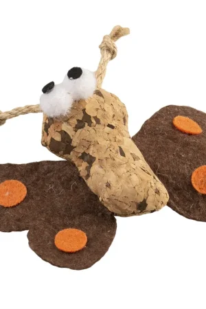 Tijdelijk Beschikbaar Duvo+ Cork Vlinder 10X12X3 cm Bruin